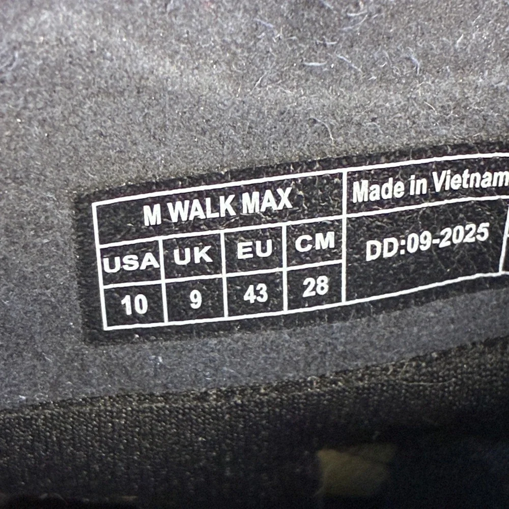 Vionic Walk Max Orthotic Arch Support Mesh Active Walking Sneakers Grey Mens 10